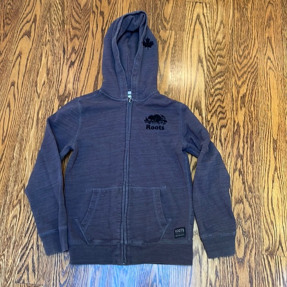 Roots Charcoal Hoodie - Picture 1 of 4